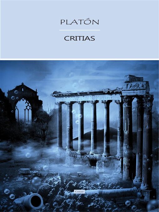 Title details for Critias by Platón - Available